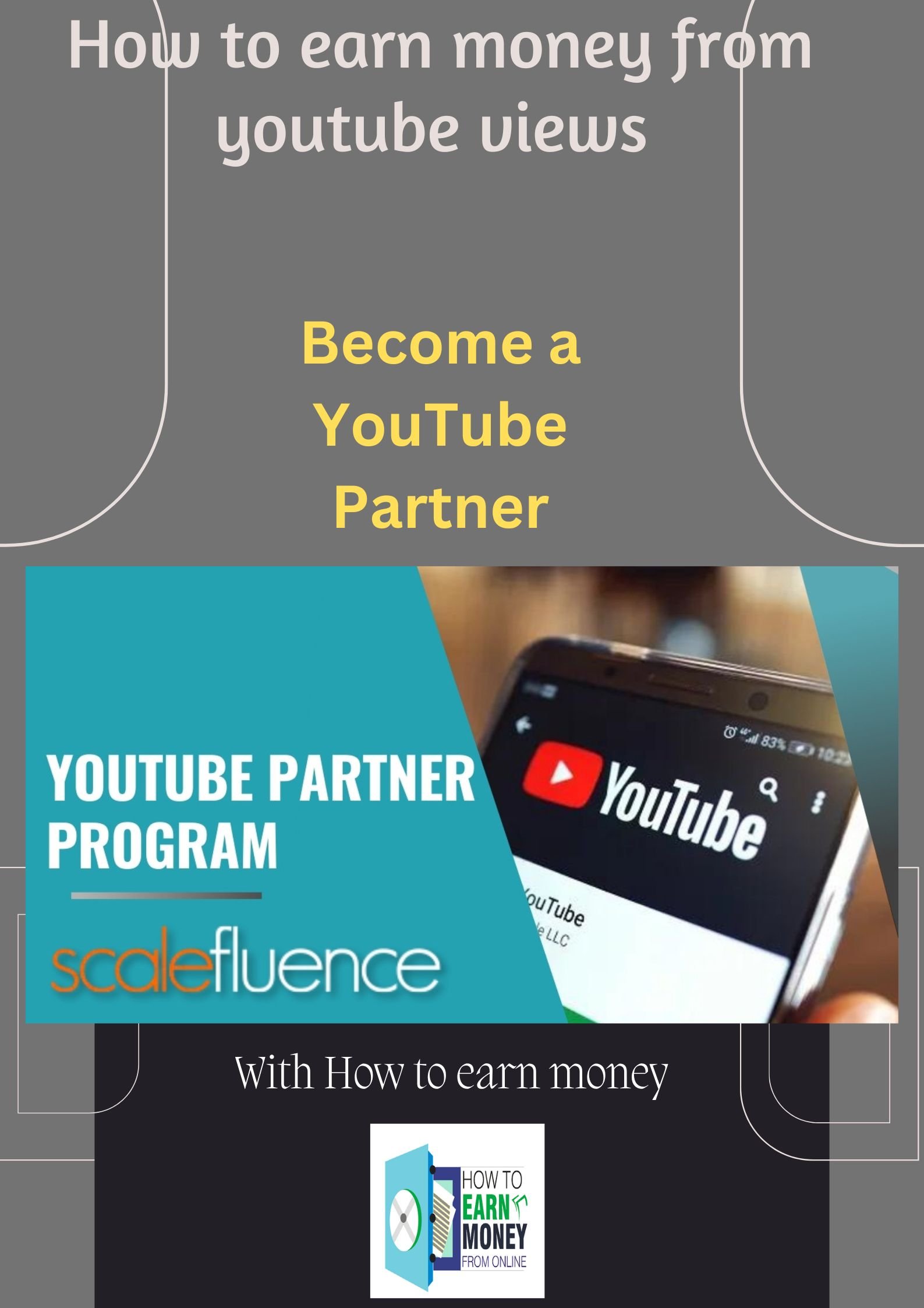 How to earn money from youtube views