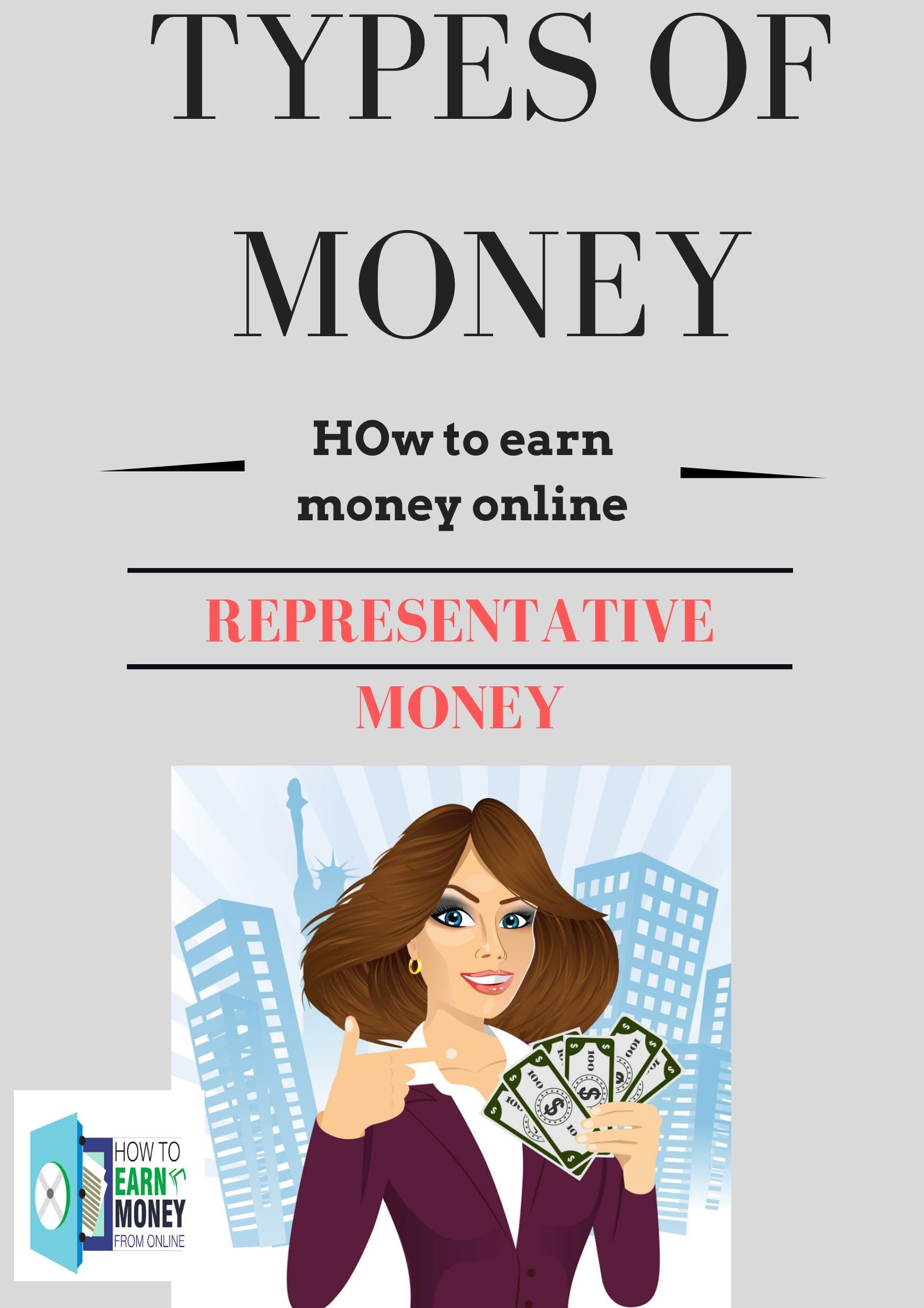 5 Types of money 3 Types of money.