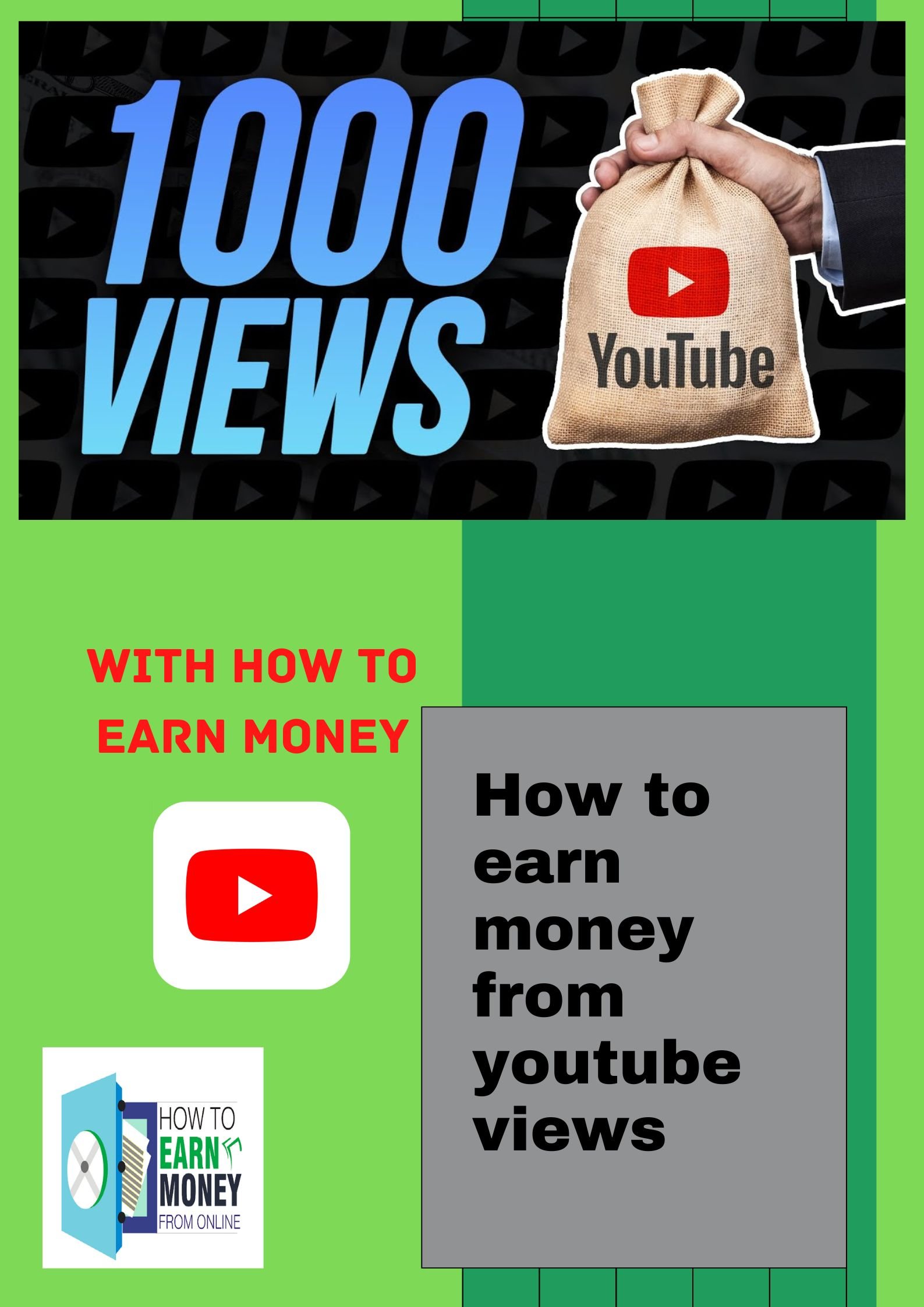 How to earn money from youtube views