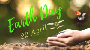 Read more about the article Earth Day – 22 April