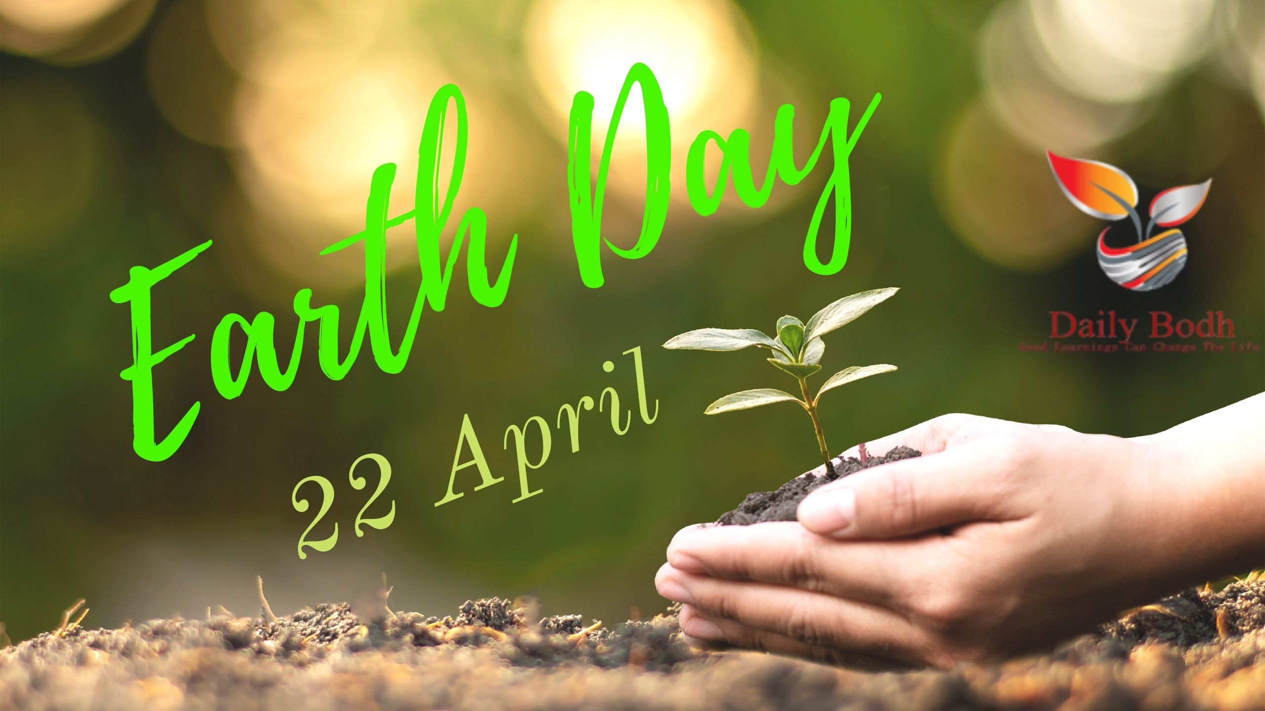 Read more about the article Earth Day – 22 April