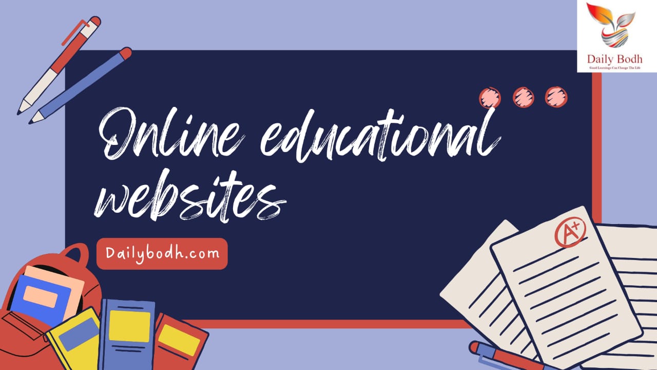 Read more about the article Top 7 Online educational websites- 2022