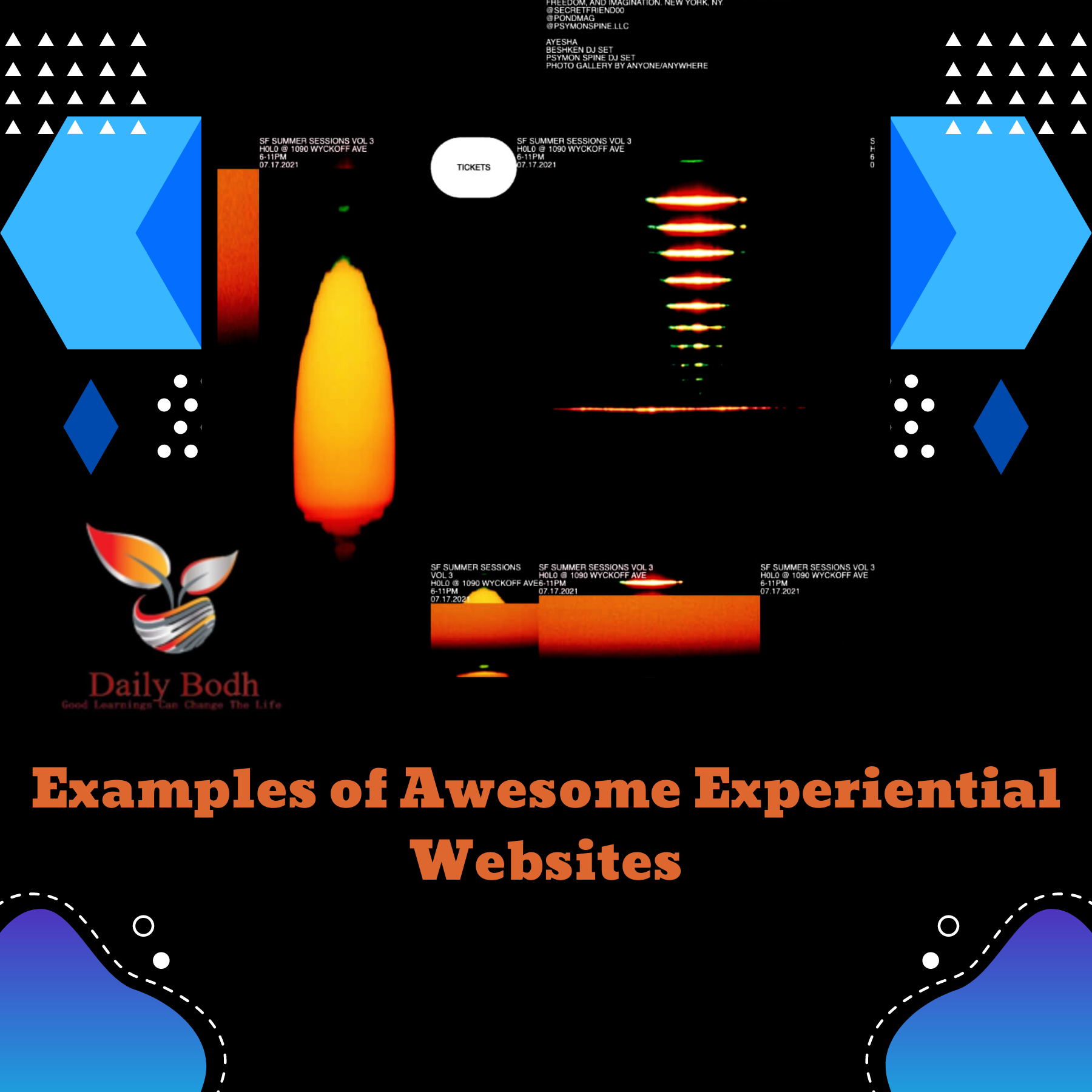 Experimental Websites 