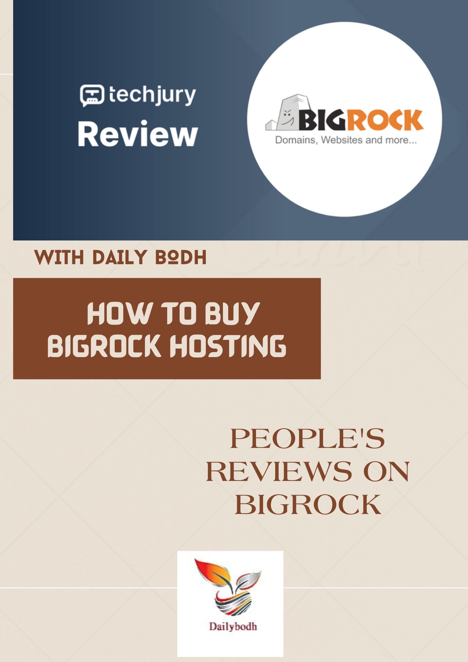 People's Reviews on BigRock(How to buy bigRock hosting)